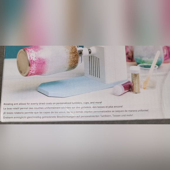 Spin It Tumbler Motorized Rotary Tool - Creat Your Own - New In Box - Picture 7 of 8